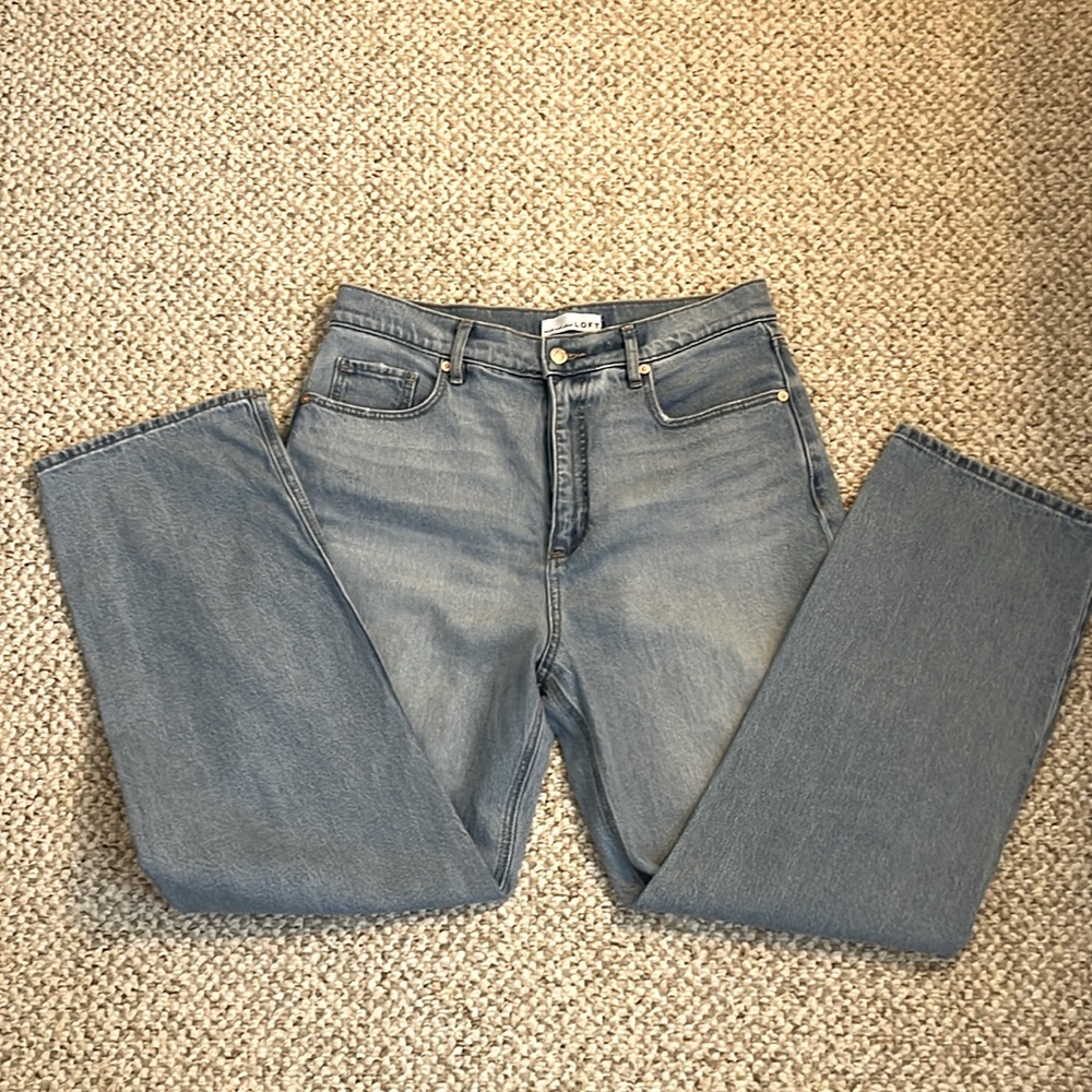 LOFT straight leg jeans